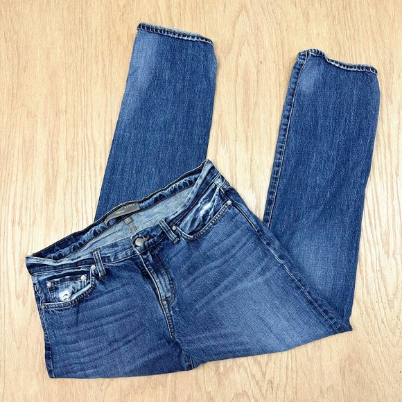 J. Crew Jeans Womens Point Sur X J Crew Rocker Selvedge Slim